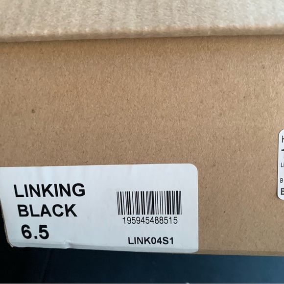 Steve Madden Linking Faux Leather Pointed Toe Ankle Boots Sz 6.5M - Picture 4 of 5